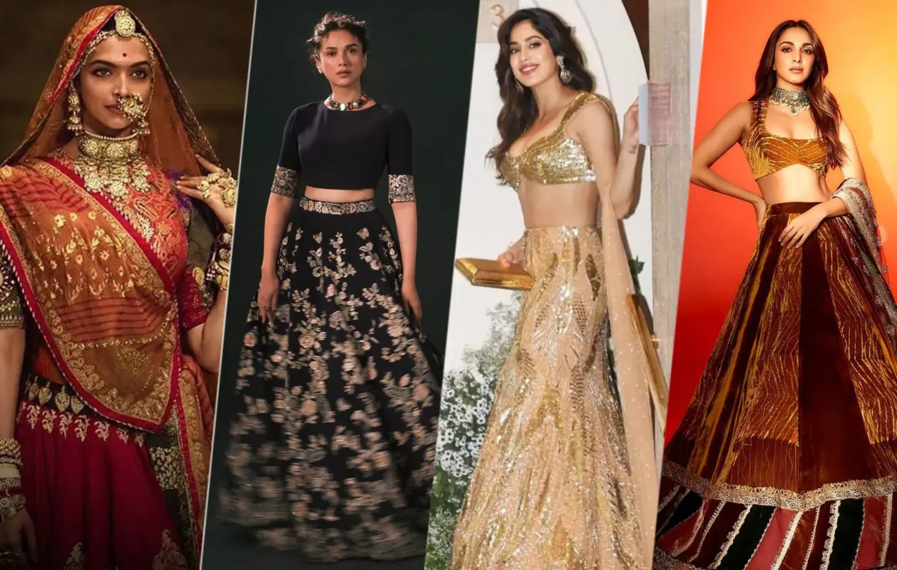 Latest Celebrity-Inspired Trending Bridal Lehenga Colours