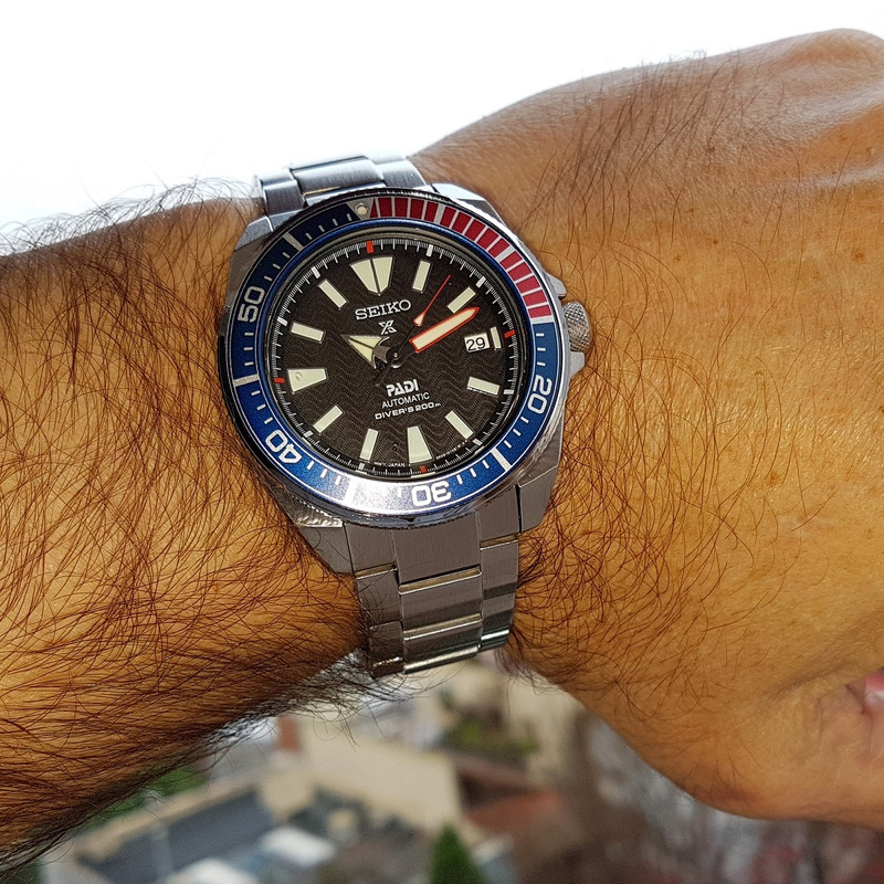 Seiko Prospex 'Samurai' PADI SRPB99 Cal. 4R35 200M