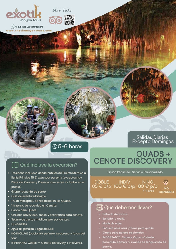 Ofertas Excursiones en la Riviera Maya - Exotik Mayan Tours - Foro Guías y Excursiones