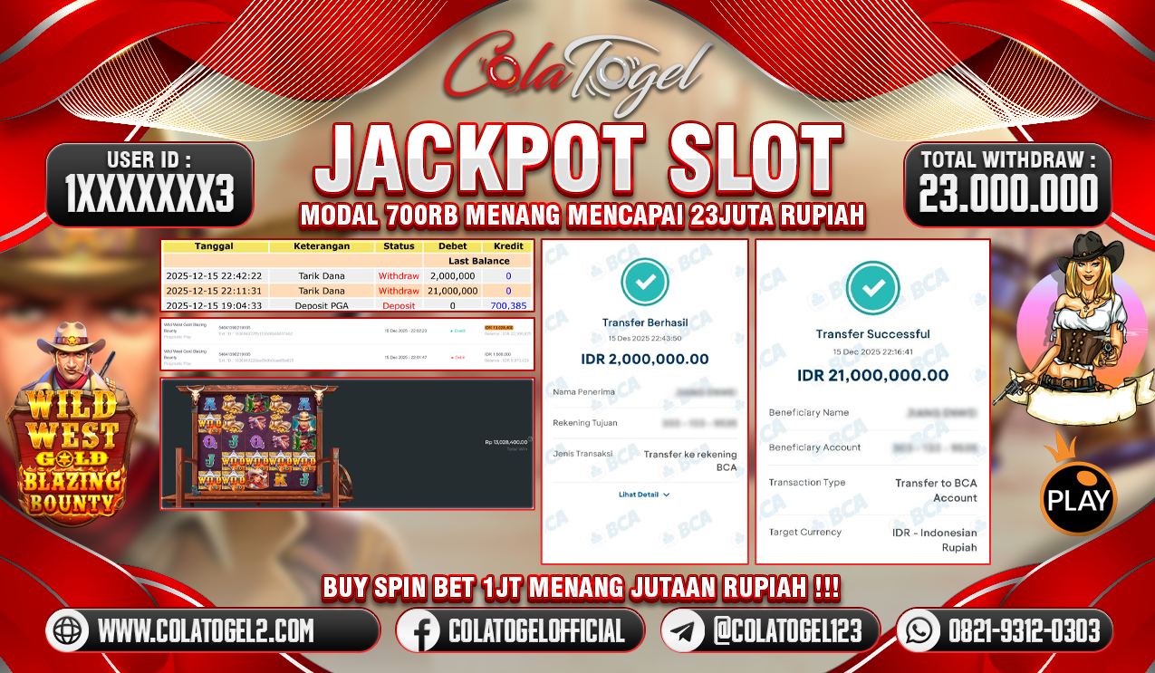 JACKPOT SLOT GACOR!!