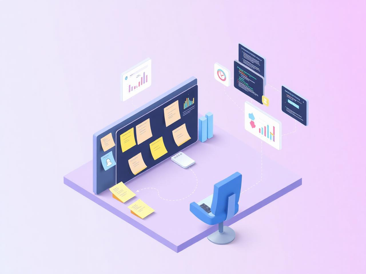 Consulting & Staffing illustration