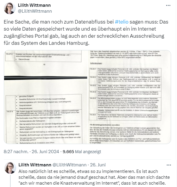 Wittmann Ausschreibung JVA-Hamburg