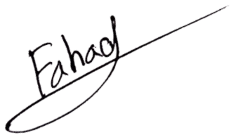 President's Signature