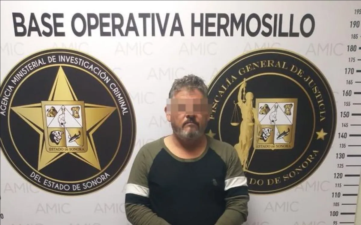 Detienen a hombre acusado de violar a tres menores en Sonora