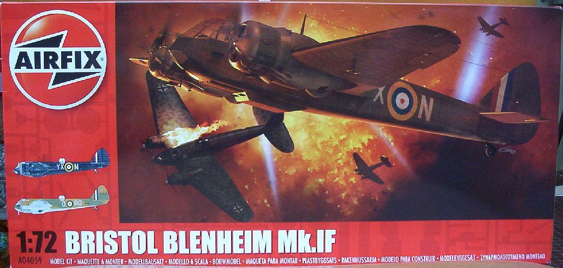 Airfix 72 Bristol Blenheim Mk.IF