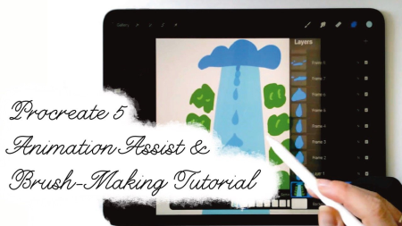Procreate 5: Animation Assist and Brush-Making Tutorial