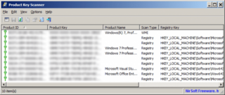 Product Key Scanner 1.00
