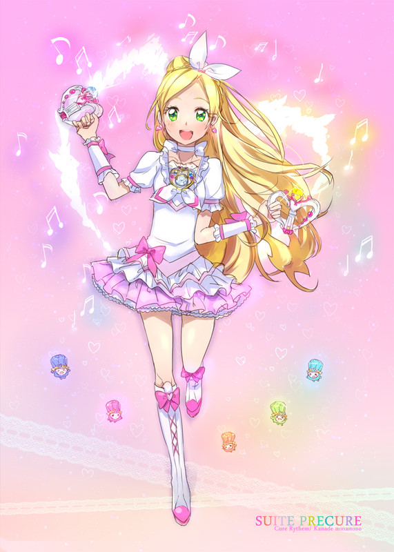 minamino-kanade-cure-rhythm-and-fairy-tone-precure-and-1-more-drawn-by-ume-plumblossom-36d70a36aa