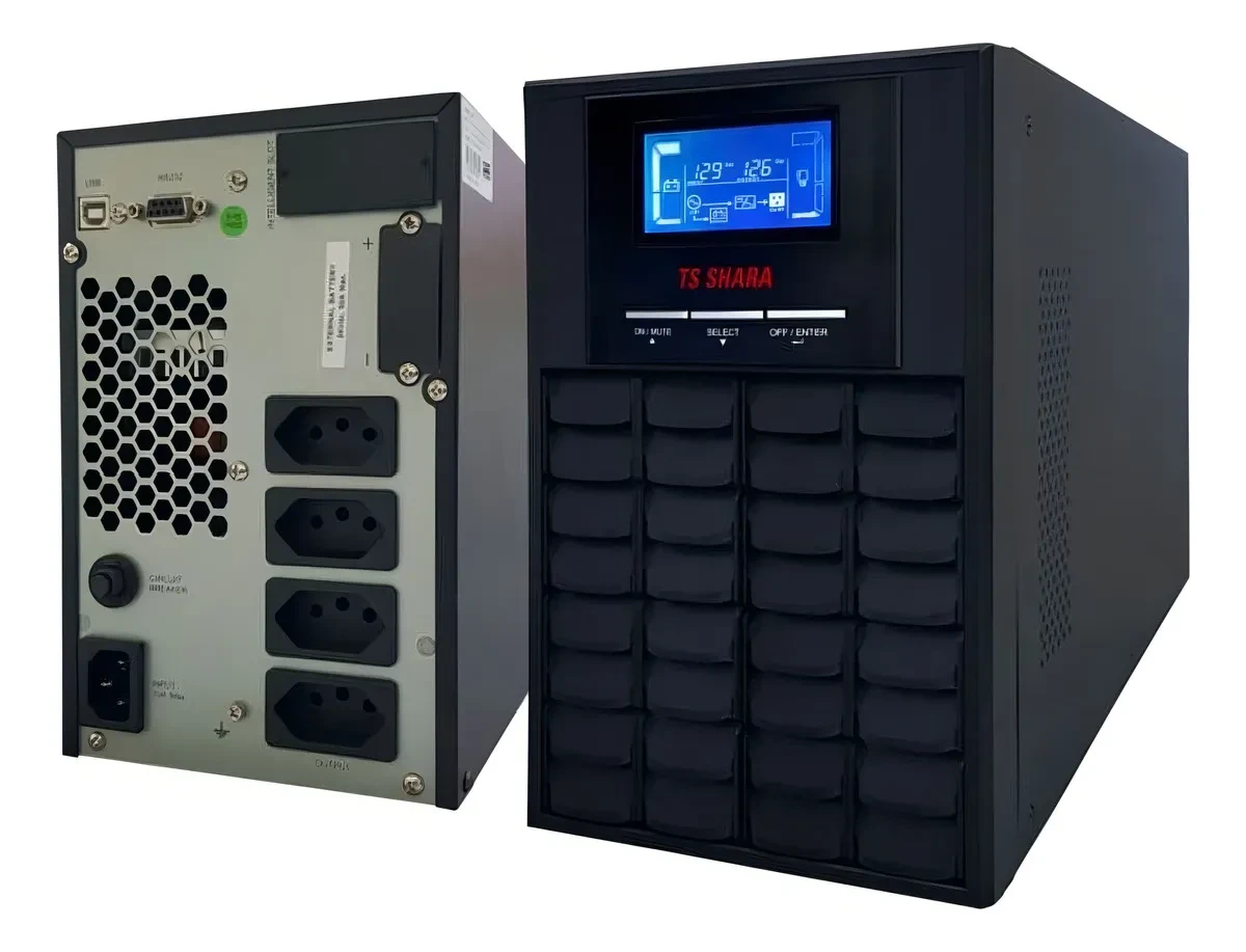 Nobreak TS Shara Senno VT 1000VA vista frontal