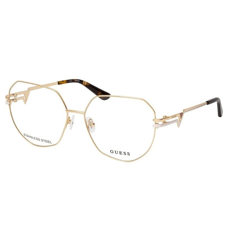 Rame ochelari de vedere GUESS model GU2829 032, auriu/alb - eMAG.ro