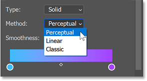 gradient-method-properties-panel