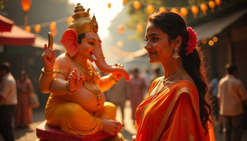Ganesh Chaturthi Dress Code for Female