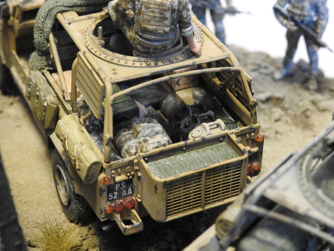 Landrover Defender VMIK Wolf, Hobbyboss 1/35 – Klar DSCN4979