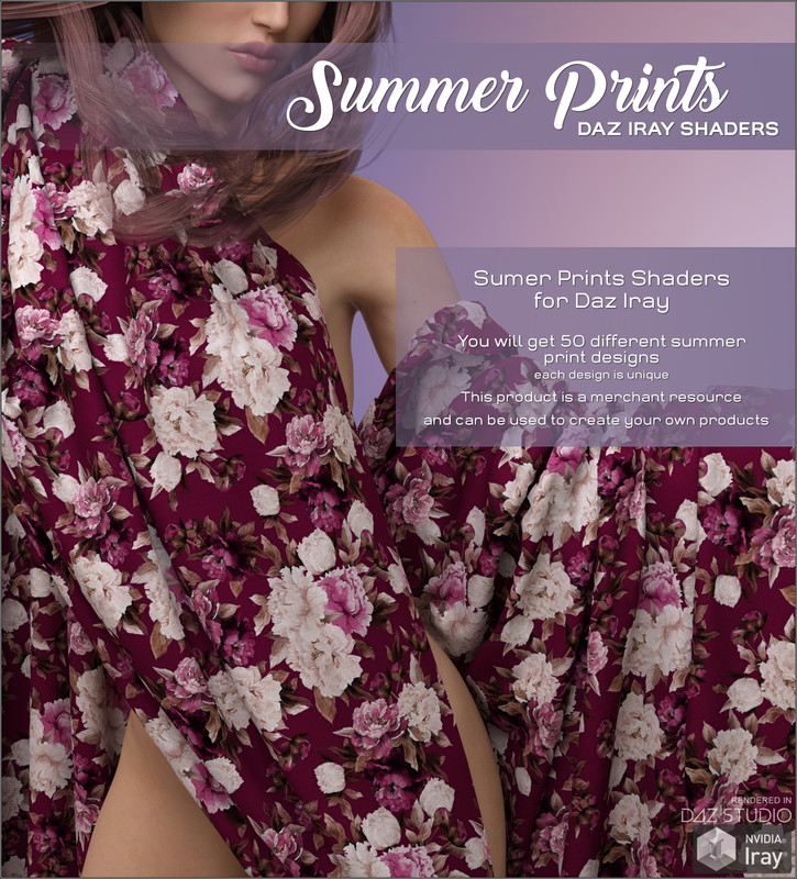 DAZ Iray - Summer Prints [Repost]