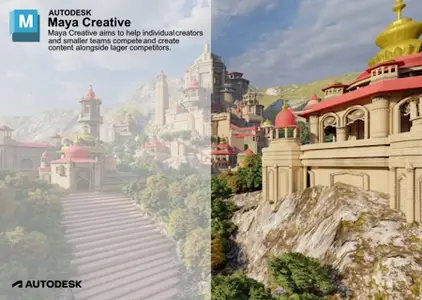 Autodesk Maya Creative 2025.1 (Windows/Mac)