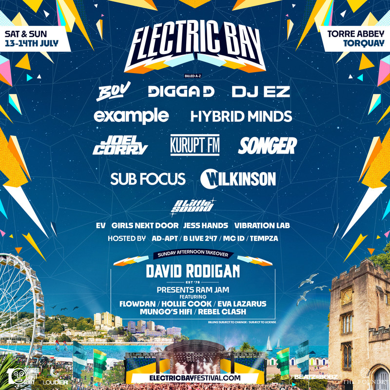 Electric Bay reveals stacked 2024 lineup Skiddle