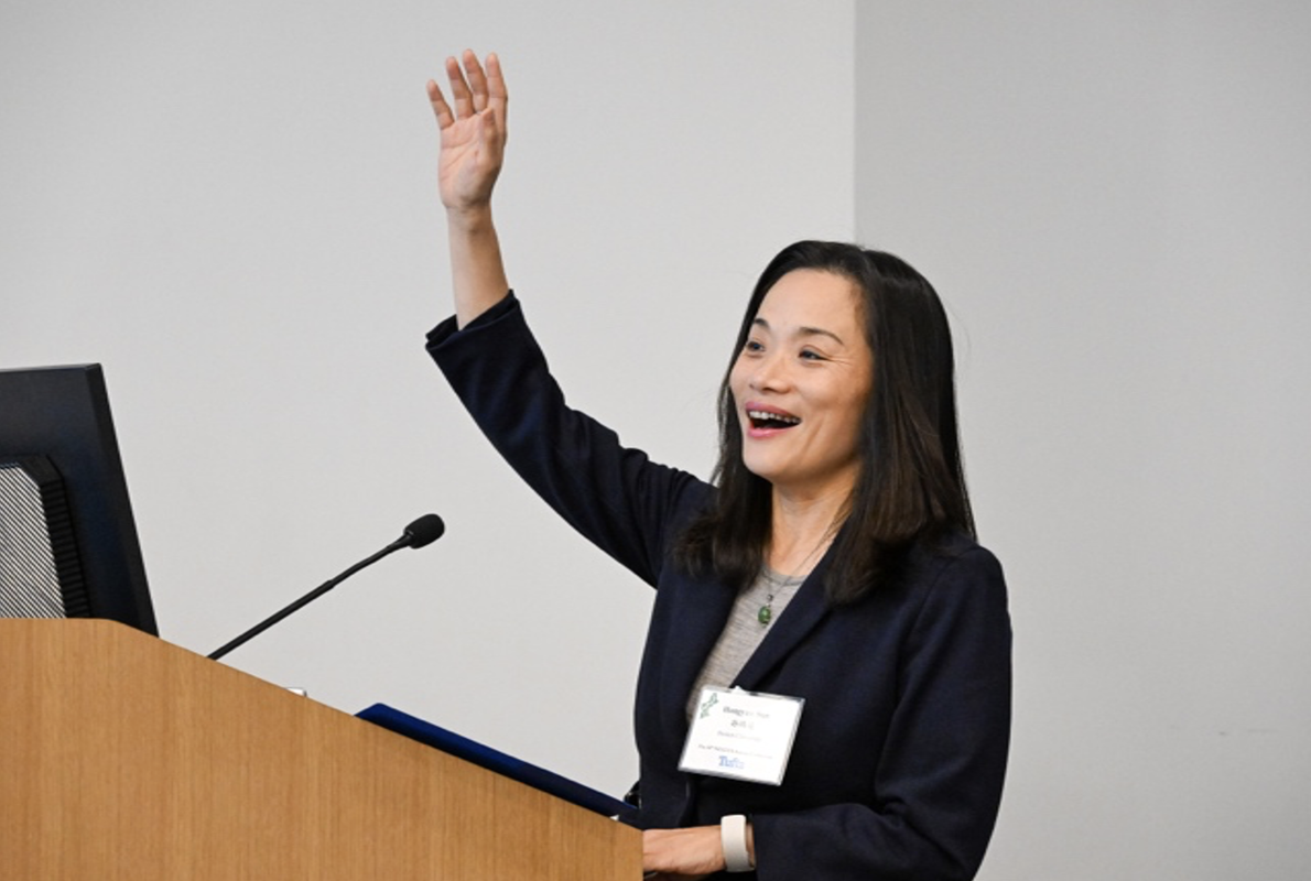 NECLTA 会长孙鸿运老师作年度工作报告