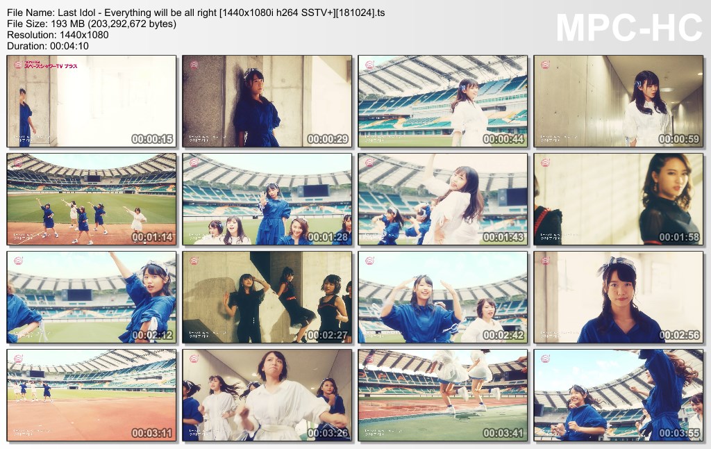 Last Idol - Everything will be all right [1440x1080i h264 SSTV ]