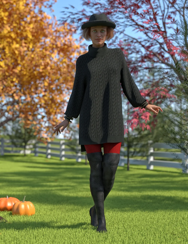 dForce Autumn Days for Genesis 8 Female(s) dForce Autumn Days for Genesis 8 Female(s)