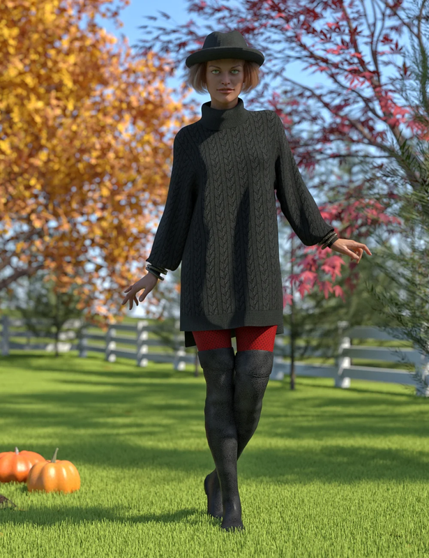 dForce Autumn Days for Genesis 8 Female(s) 