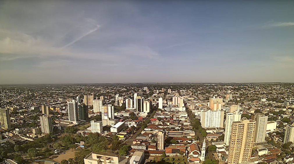 Campo Grande nesta manhã de sexta-feira