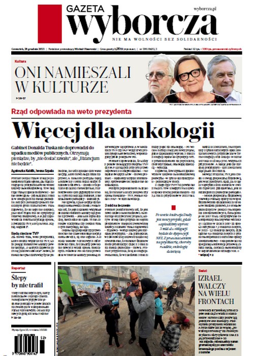 Gazeta Wyborcza 28.12.2023