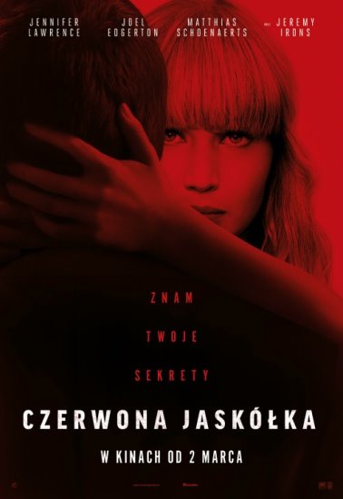 Czerwona jaskółka / Red Sparrow (2018) PL.BRRip.XviD-GR4PE | Lektor PL
