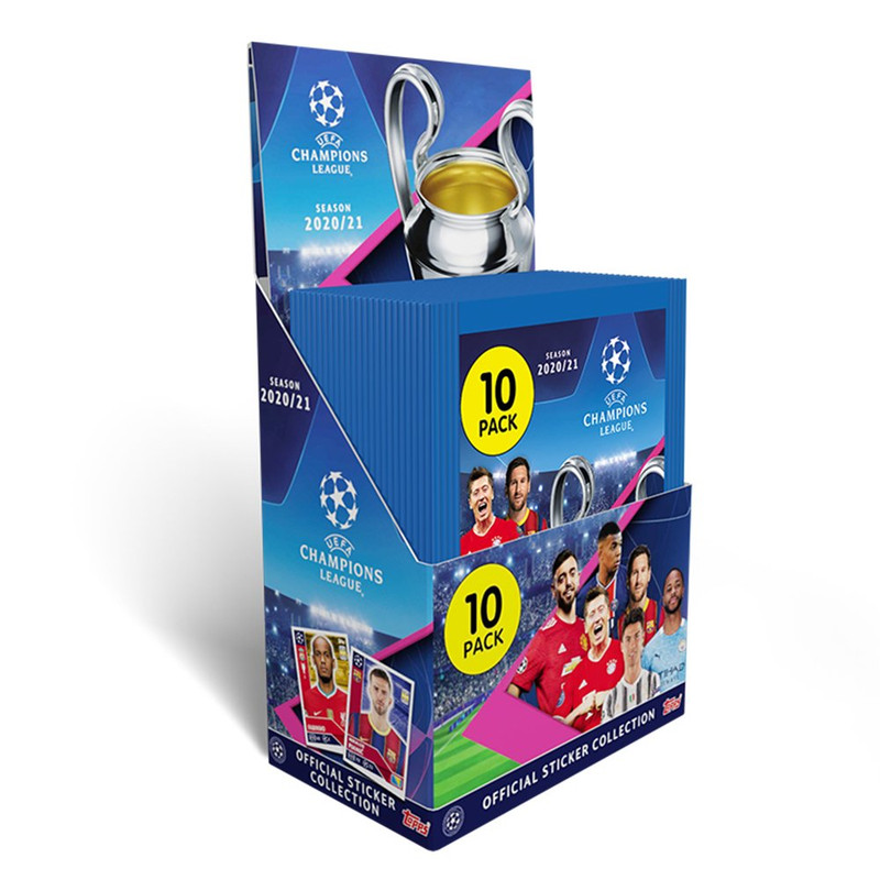 ΟΜΑΔΙΚΗ ΠΑΡΑΓΓΕΛΙΑ TOPPS CHAMPIONS LEAGUE 2020-21 (1-582)  Display