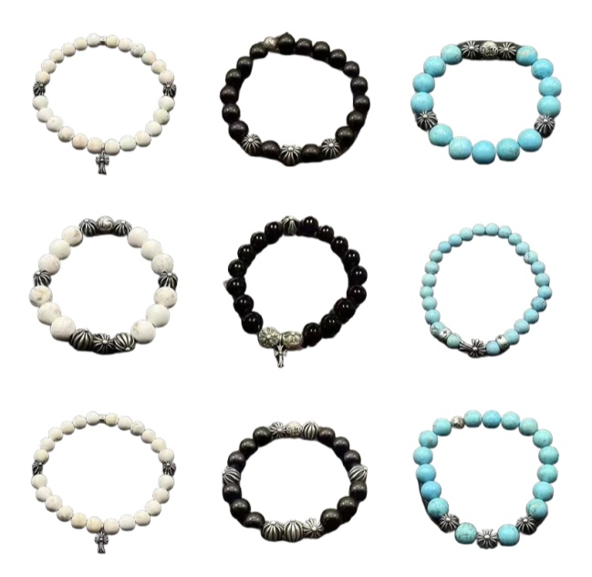 Chrome Hearts Pearl Bracelet