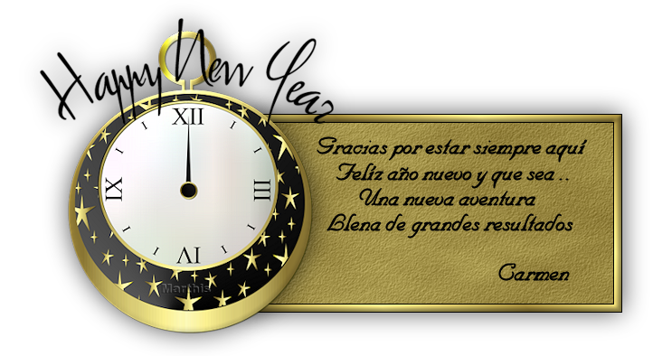 AÑO NUEVO RELOJ