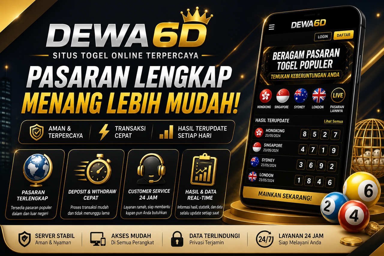 DEWA6D: Slot Gacor yang Bikin Kalian Ngegas, Menang Gila, dan Auto Kaya dalam Sekejap!