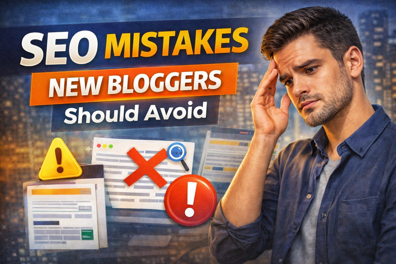 SEO Mistakes New Bloggers Should Avoid (Beginner-Friendly Guide)