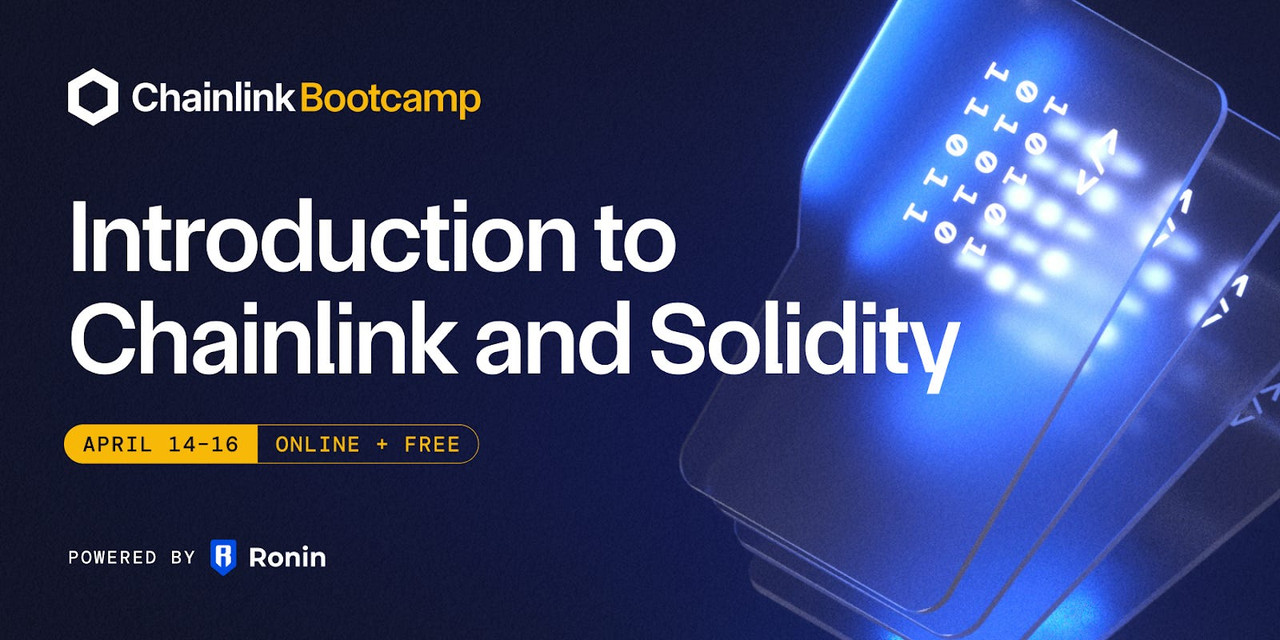 3 Day Bootcamp: A Cross-chain Bridge Using Solidity Contracts, Chainlink CCIP, Running on Ronin Network