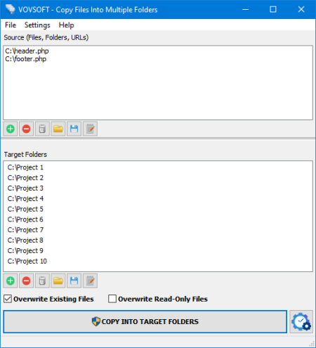 VovSoft Copy Files Into Multiple Folders 5.5 Multilingual