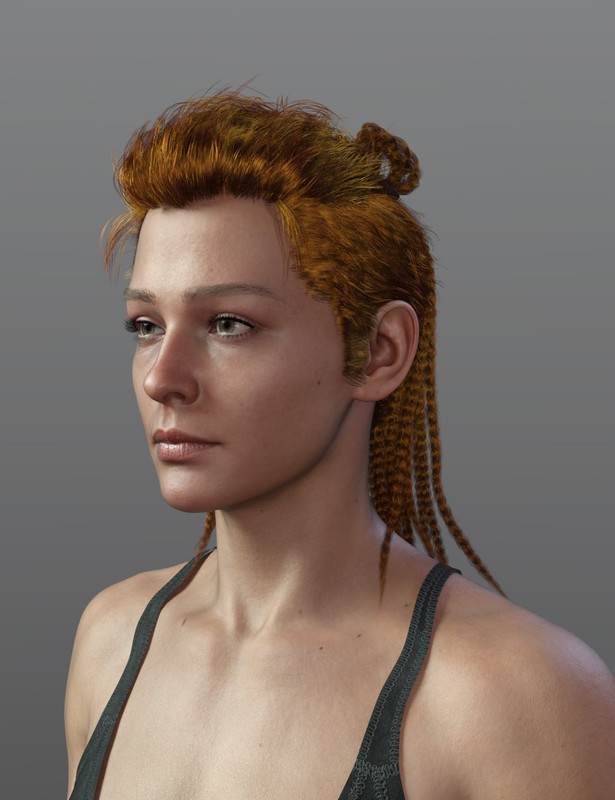 SPR Handsome Hair for Genesis 9