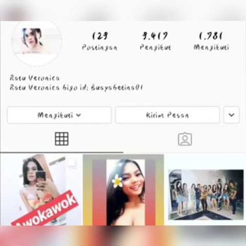 Ratu Veronica Selebgram Hot Show Di Instagram