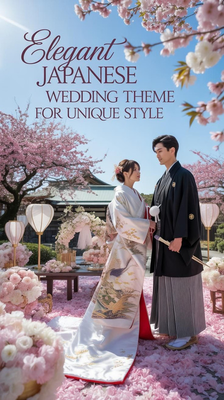 Elegant Japanese Wedding Theme For Unique Cultural Flair