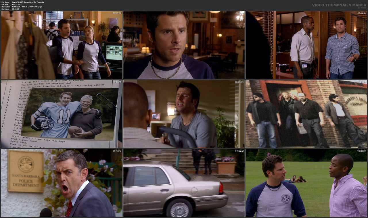 Psych S04E05 Shawn Gets the Yips.mkv