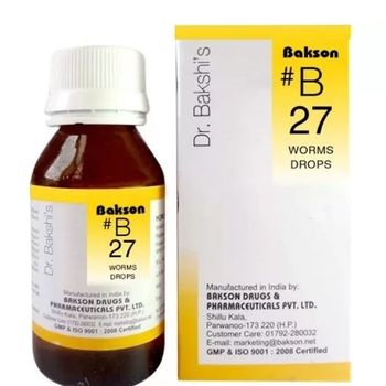 Bakson B27 Worms Drops (30ml)