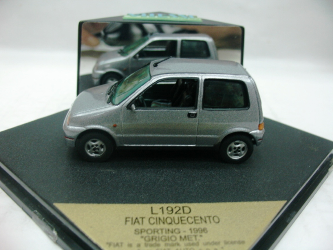 WOW EXTREMELY RARE Fiat Cinquecento 1.1 Sporting 1996 Silver
