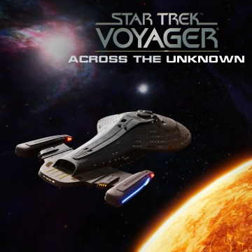 Star Trek: Voyager - Across the Unknown box art