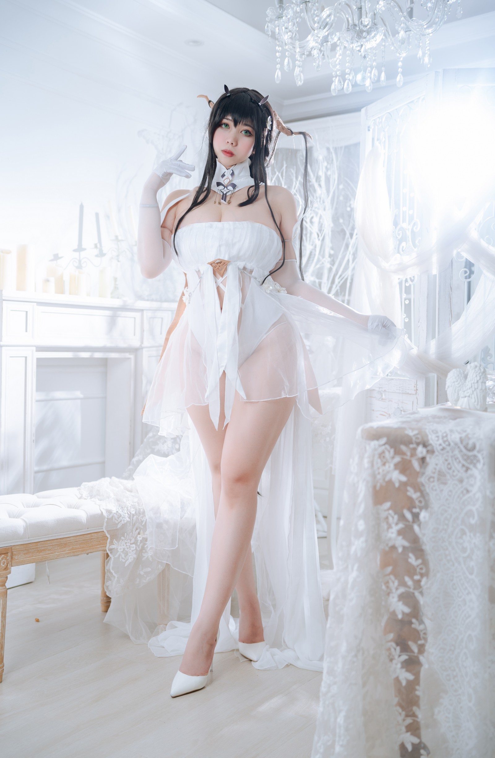 Meroko_魅瞳 – 碧蓝航线 不挠 Cos 高清写真（53P-484.7M）舰娘角色精品合集插图2