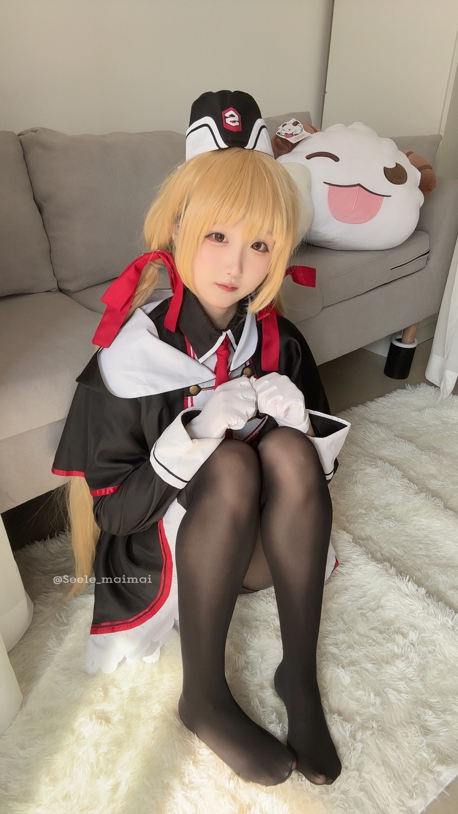 Seele麦麦在原七海 Cosplay 写真｜青春活力系高清套图（17P-17M）插图