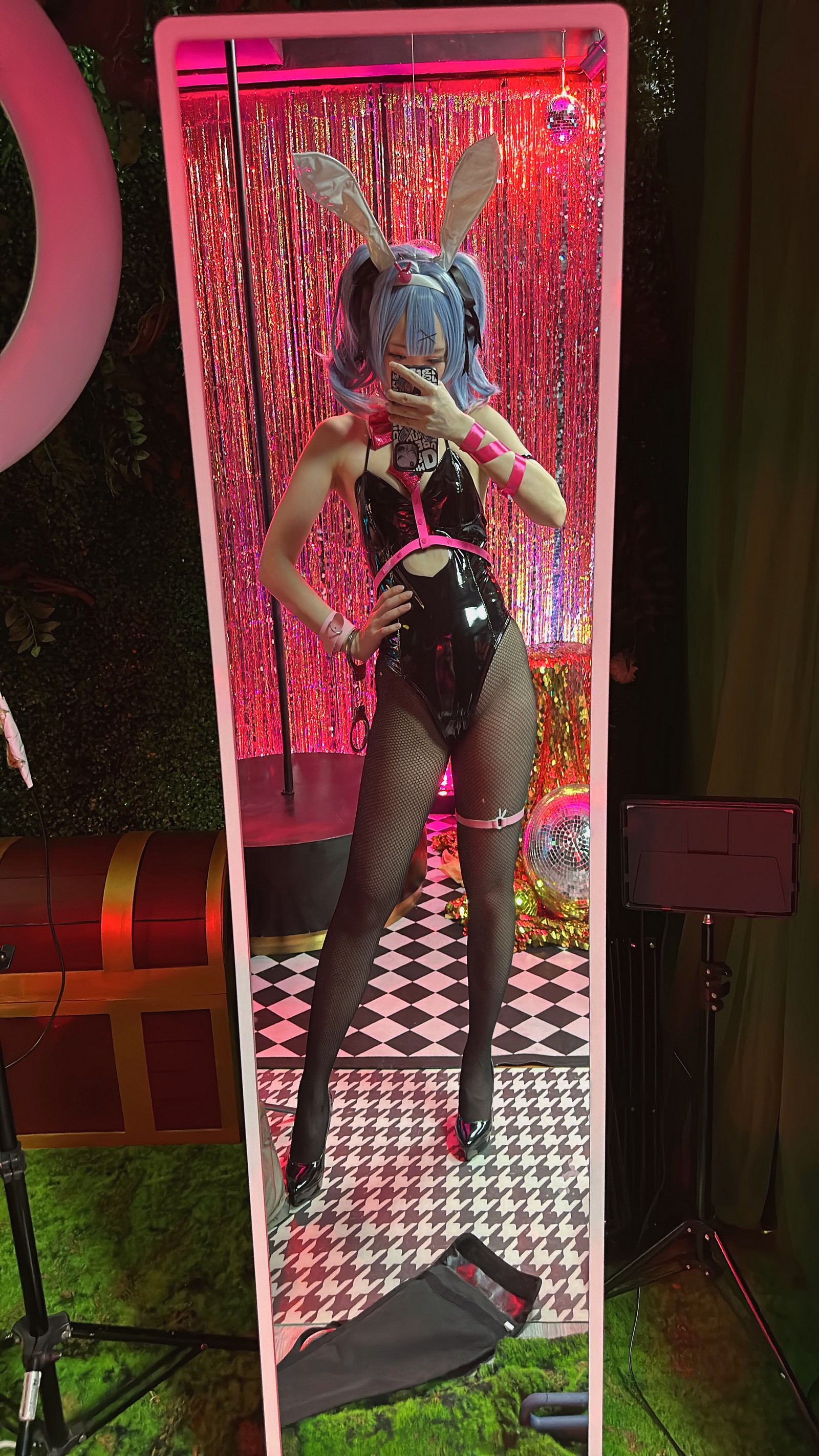 Maou Mo – Rabbit Miku 兔女郎初音 Cosplay 高清写真（57P-265M）插图1