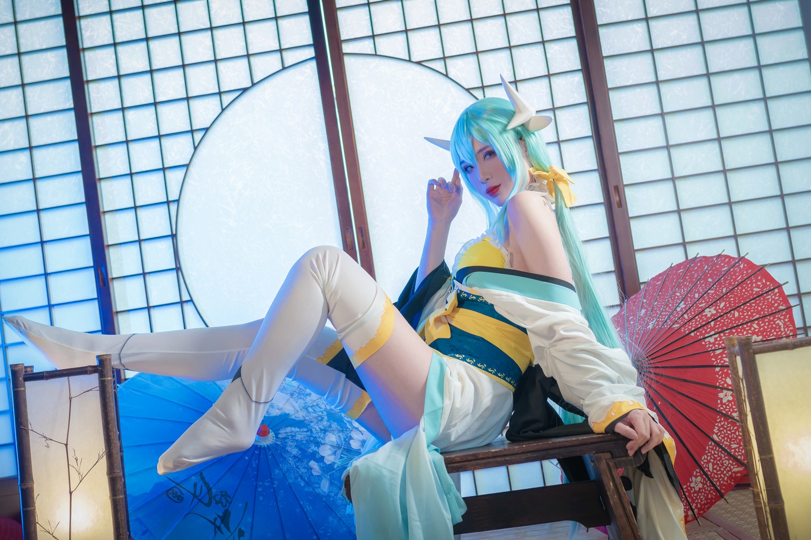 羊大真人 – 清姬泳装 Cosplay 高清写真集（18P-179.5MB）Fate 系列插图2