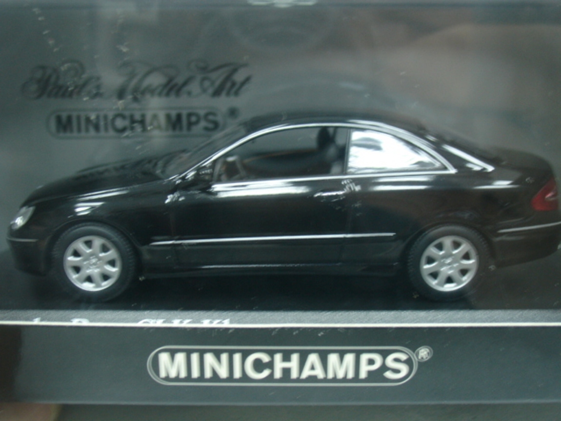 WOW EXTREMELY RARE Mercedes W209/C209 CLK240 2002 Black 1:43