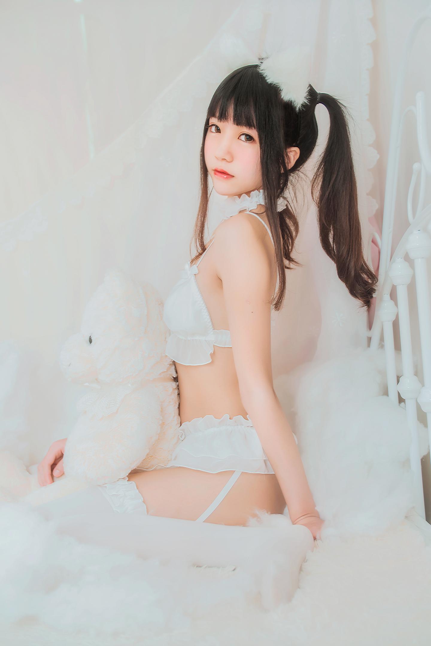 桜桃喵 NO.073 白猫 11