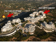 CA-Fires Getty burn