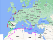 Mapa de la Primera Mision