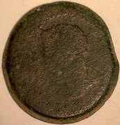Dupondio de Itálica, época de Tiberio. IVLIA AVGVSTA MVN ITALIC. Livia sentada a izq.  Smg-1341a